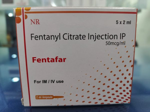 Fentanyl citrate injection, Fentanyl citrate injection IP 50mcg/ml, Fentanyl citrate